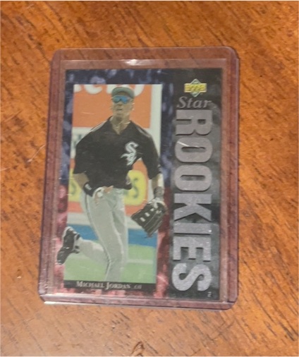 1994 Upper Deck #19 Michael Jordan Star Rookies — front