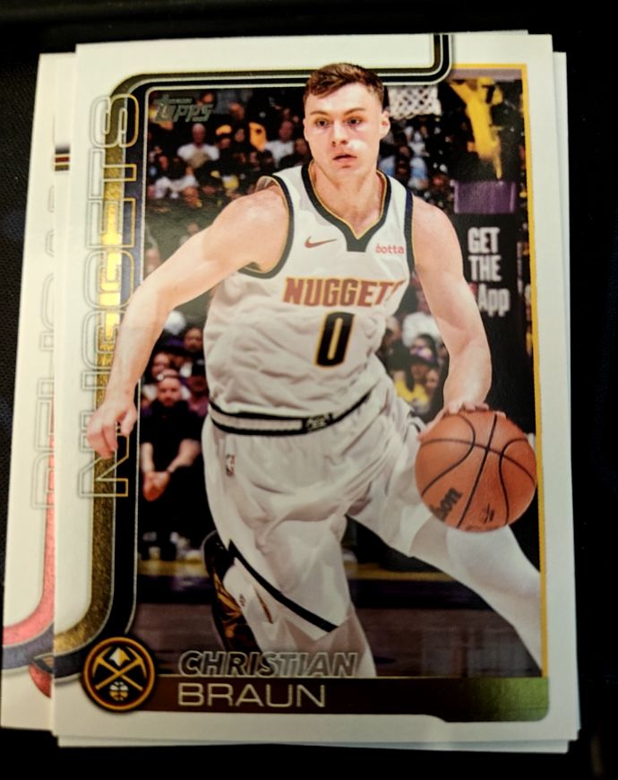 2025-26 Topps #102 Christian Braun — front