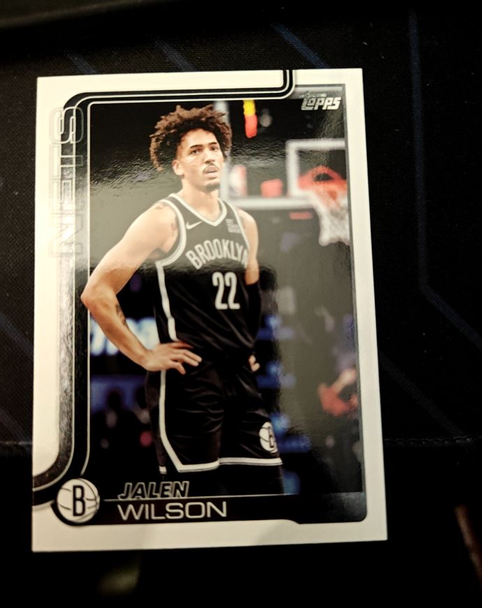 2025-26 Topps #12 Jalen Wilson — front