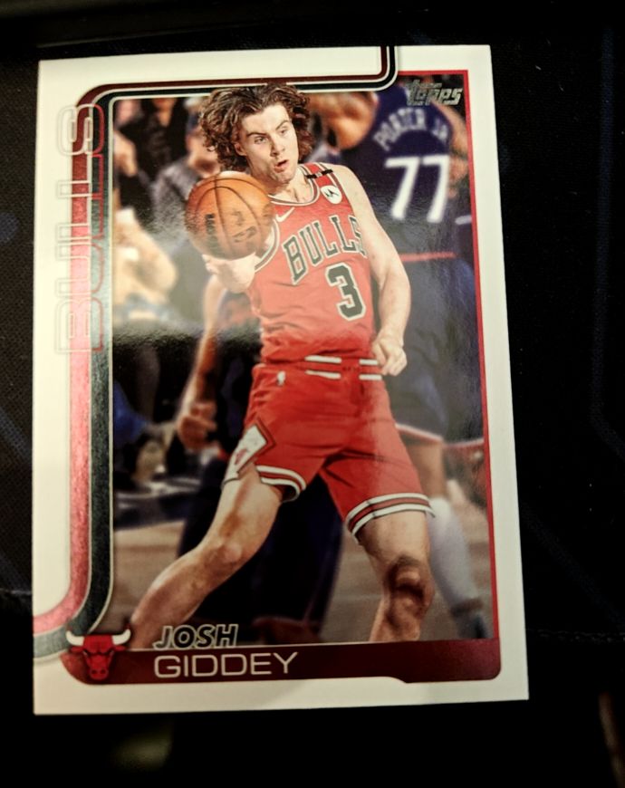 2025-26 Topps #35 Josh Giddey — front