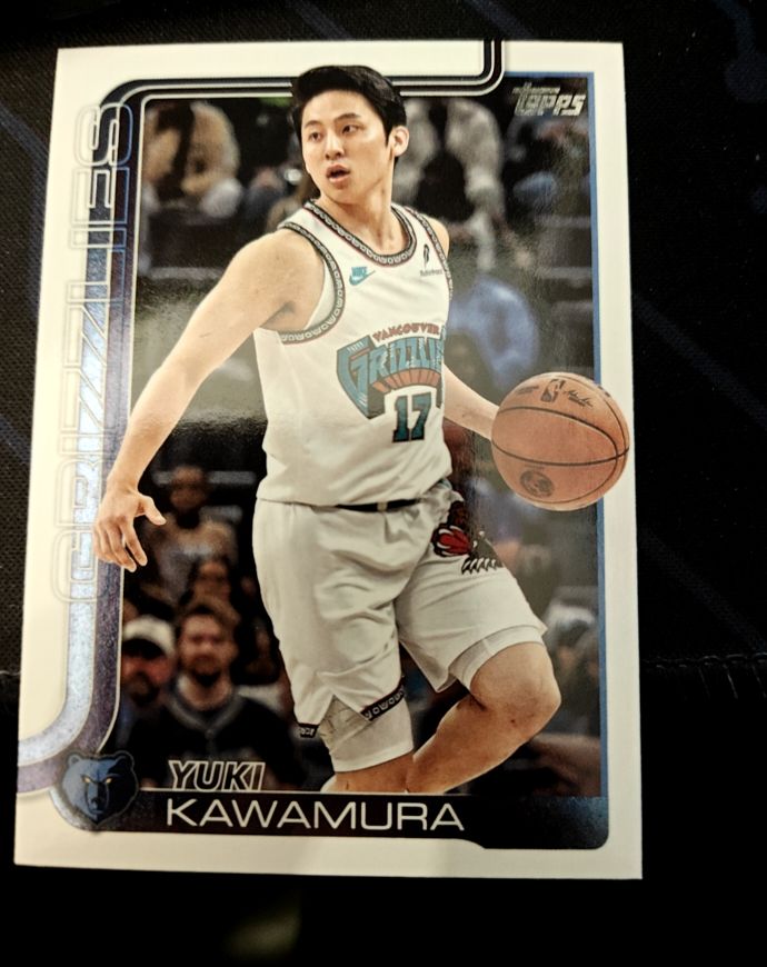 2025-26 Topps Basketball #188 Yuki Kawamura — front