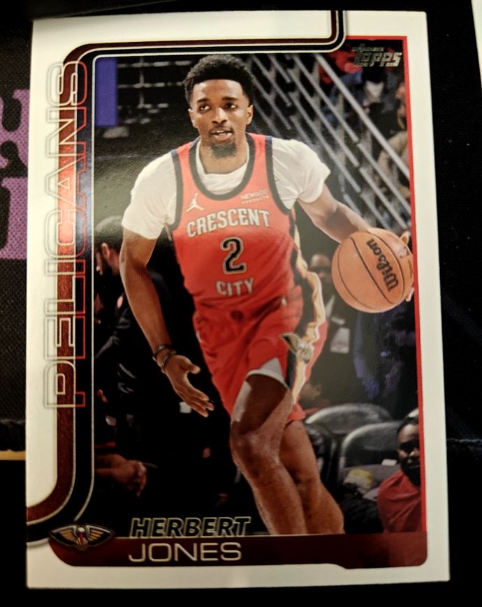 2025-26 Topps #189 Herbert Jones — front