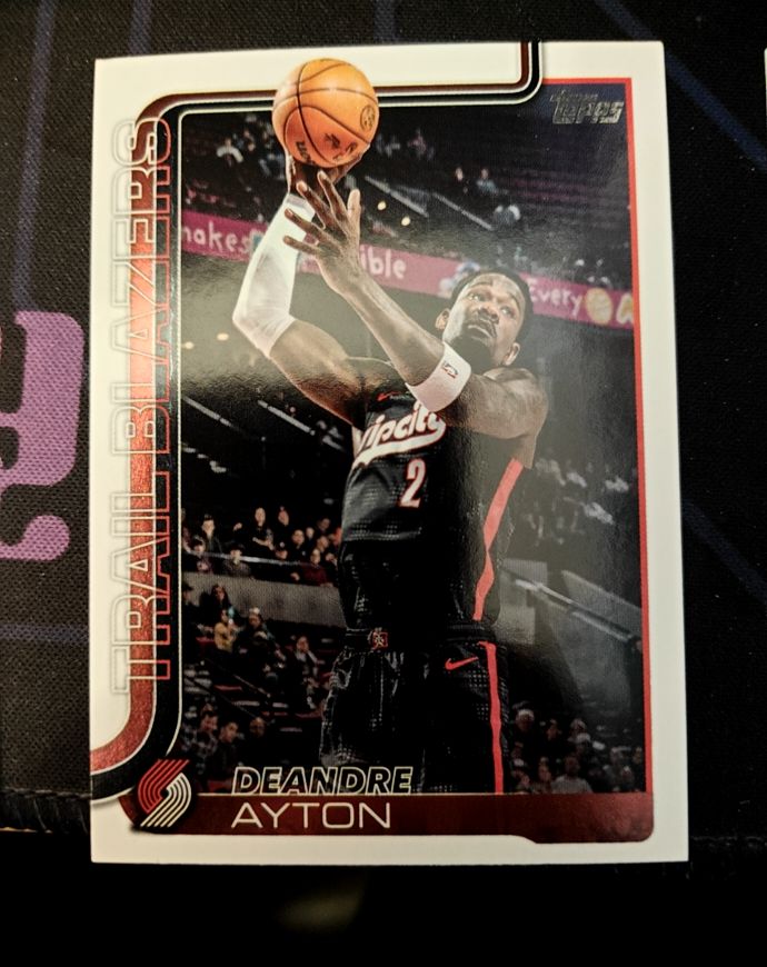 2025-26 Topps #124 Deandre Ayton — front