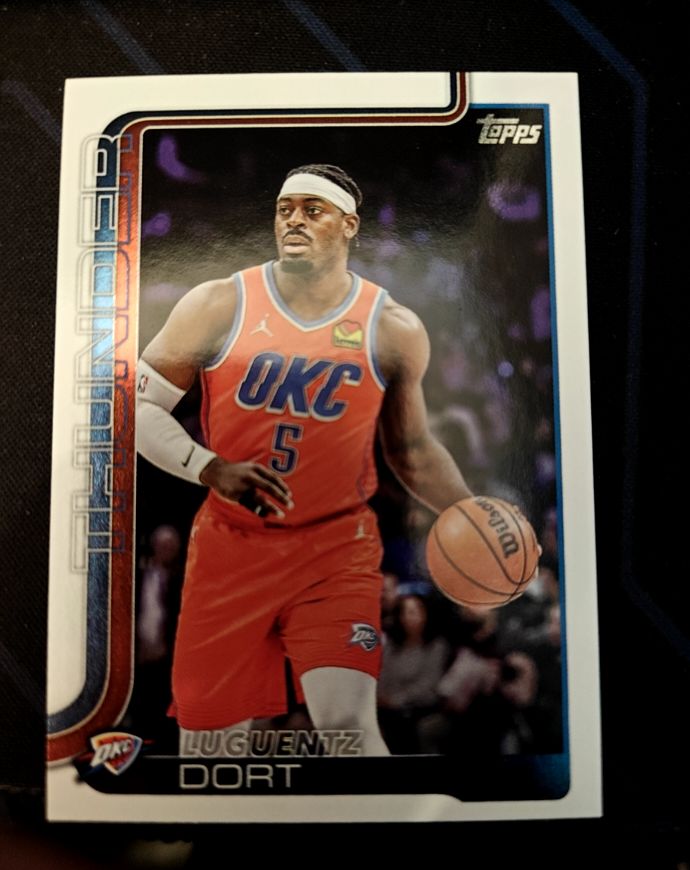 2025-26 Topps Basketball #117 Luguentz Dort — front
