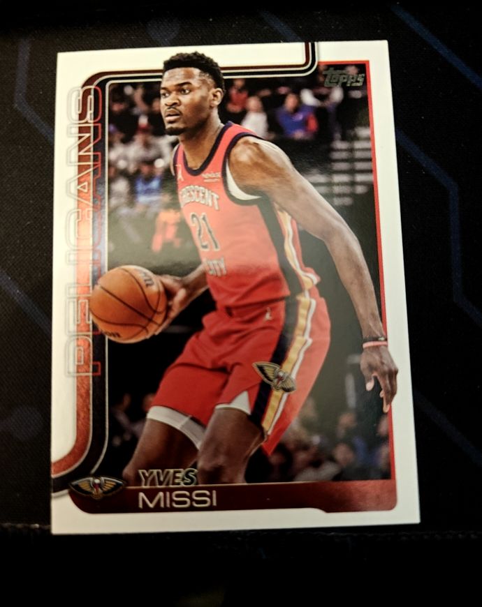 2025-26 Topps #191 Yves Missi — front