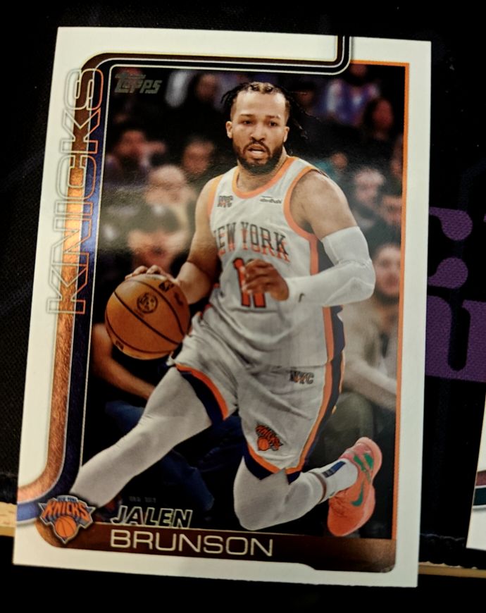 2025-26 Topps #14 Jalen Brunson — front