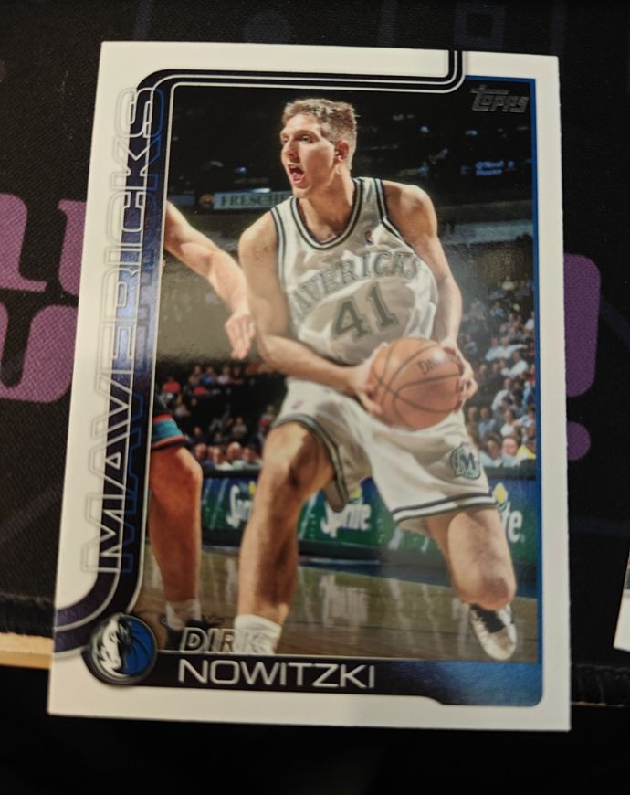 2025-26 Topps #252 Dirk Nowitzki — front