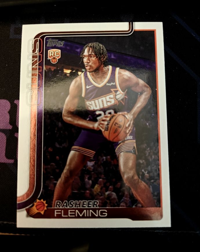 2025-26 Topps #231 Rasheer Fleming — front