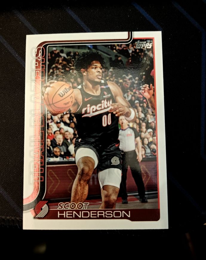 2025-26 Topps #122 Scoot Henderson — front