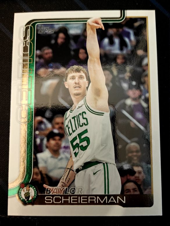 2025-26 Topps #5 Baylor Scheierman — front