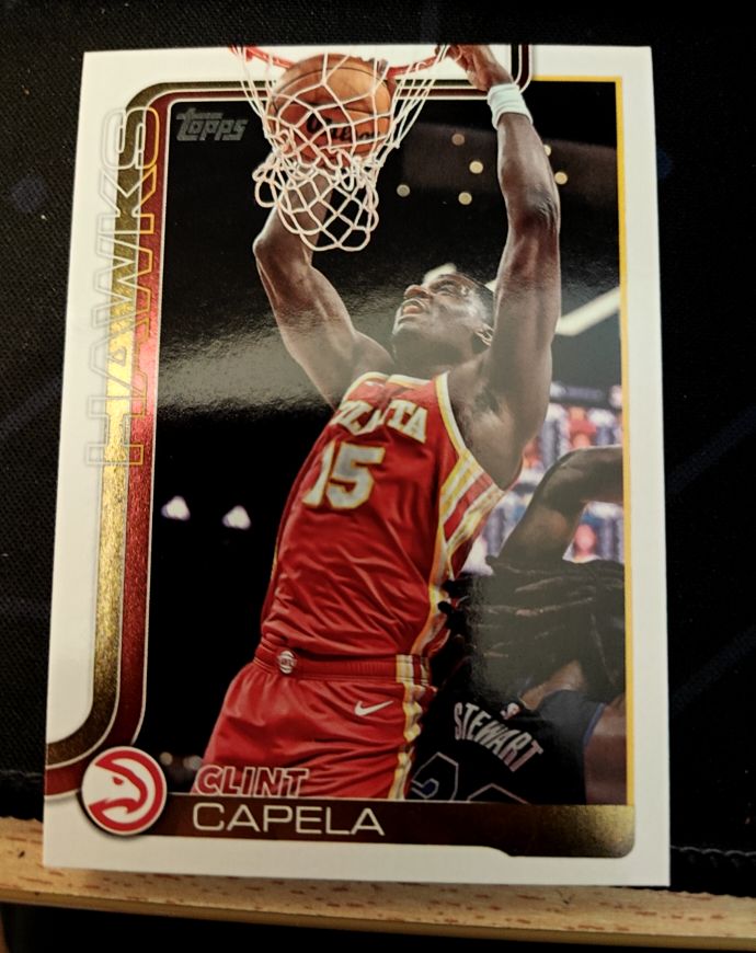 2025-26 Topps #63 Clint Capela — front