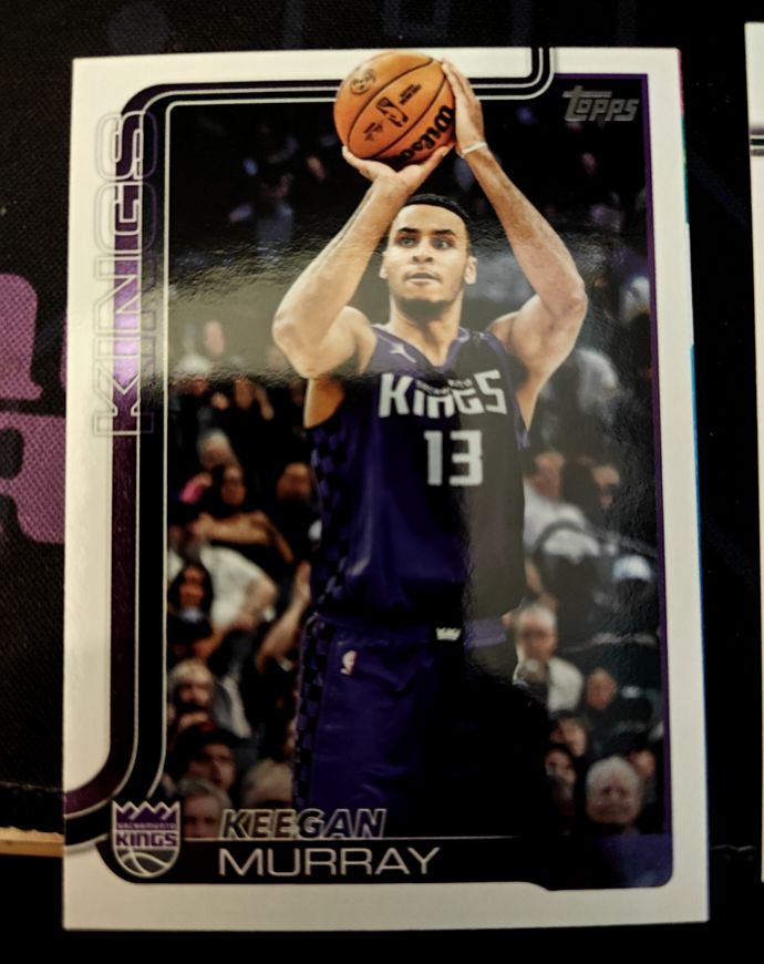2025-26 Topps #166 Keegan Murray — front