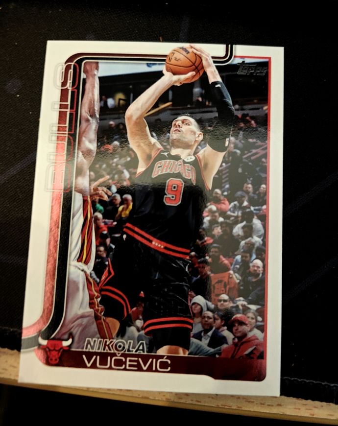 2025-26 Topps #36 Nikola Vučević — front