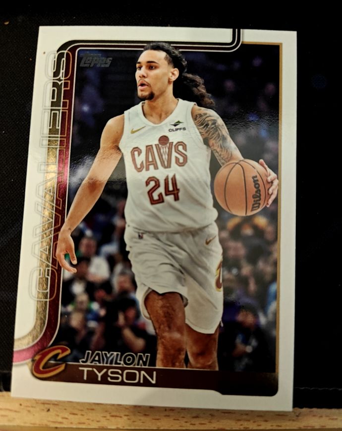 2025-26 Topps #86 Jaylon Tyson — front