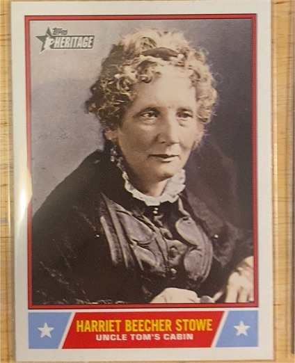 2025 Topps Heritage Notable Americans #NS Harriet Beecher Stowe — front