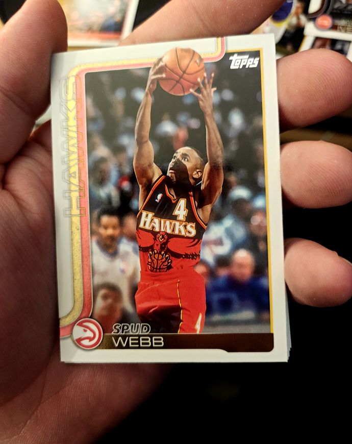 2025-26 Topps #266 Spud Webb — front