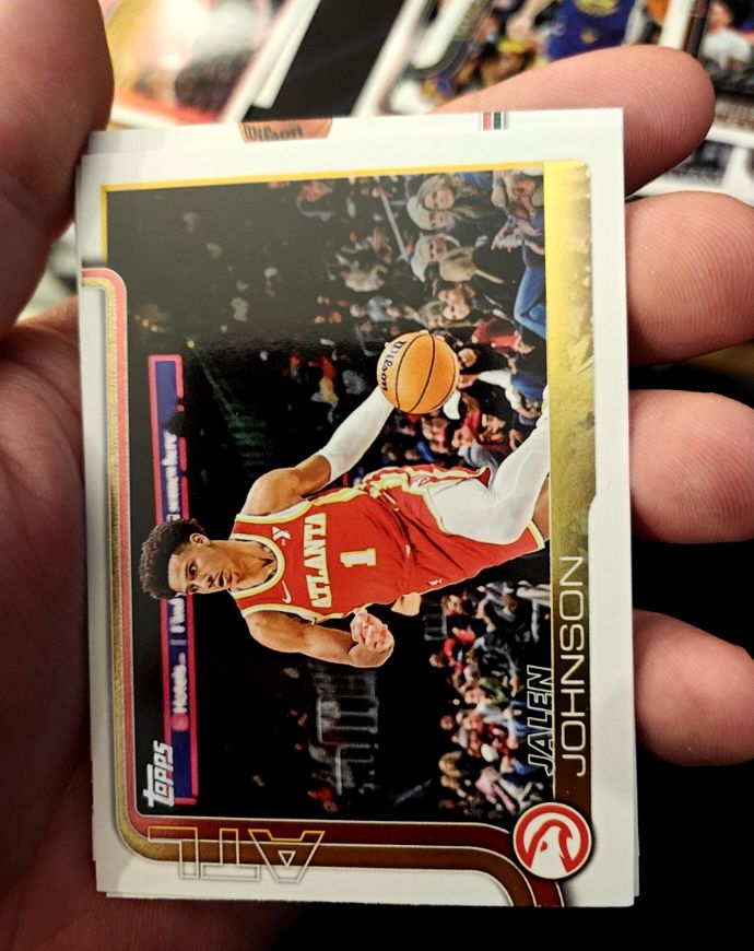 2025-26 Topps #65 Jalen Johnson — front
