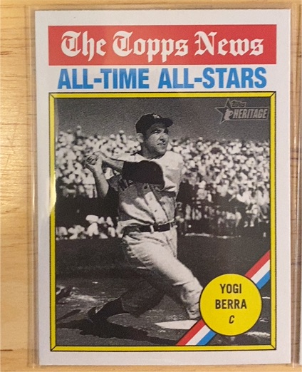 2025 Topps Heritage #344 Yogi Berra — front