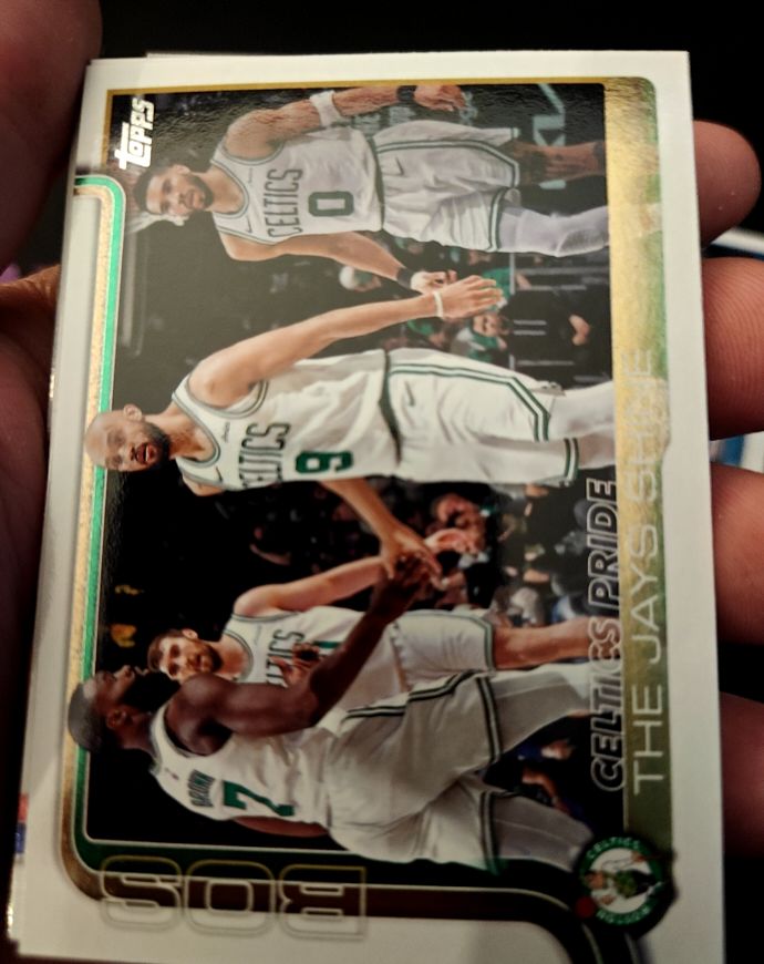 2025-26 Topps #272 Celtics Pride: The Jays Shine — front