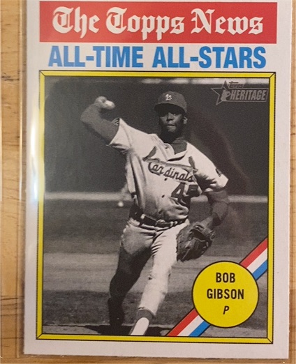 2025 Topps Heritage #342 Bob Gibson — front