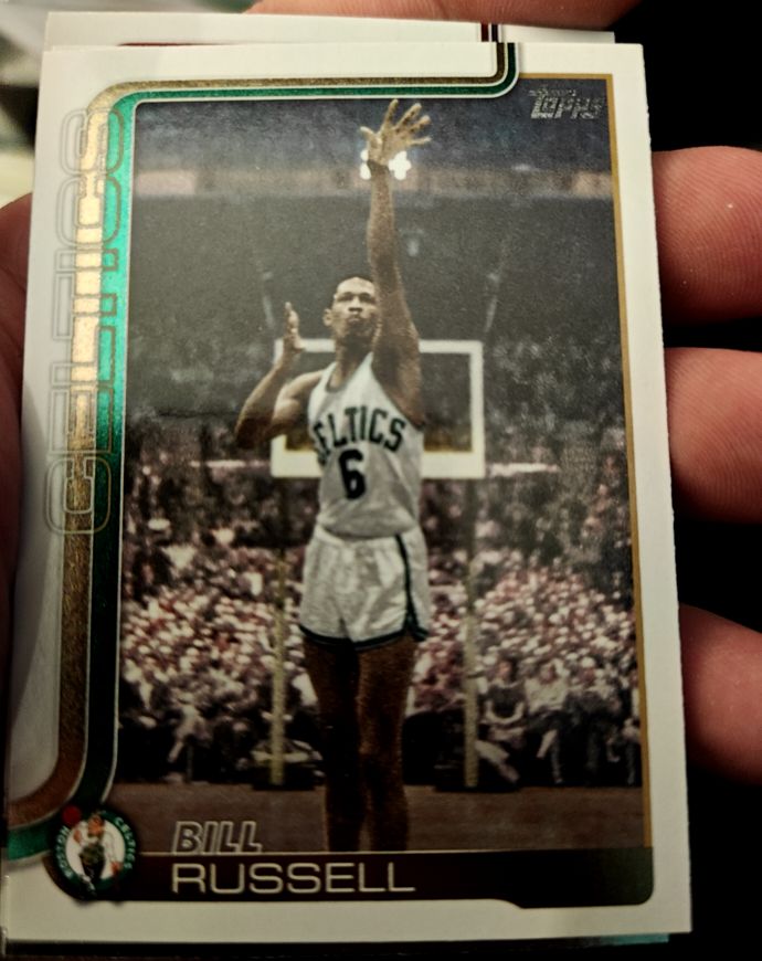 2025-26 Topps #251 Bill Russell — front