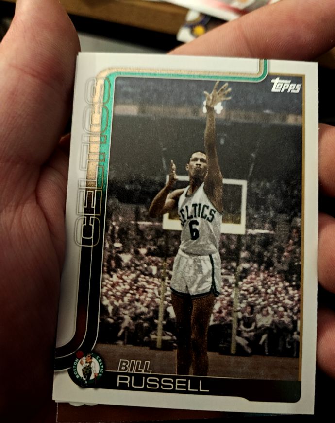 2025-26 Topps #251 Bill Russell — front