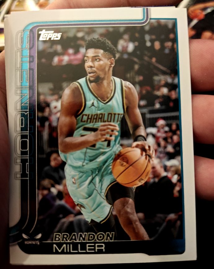 2025-26 Topps #68 Brandon Miller — front