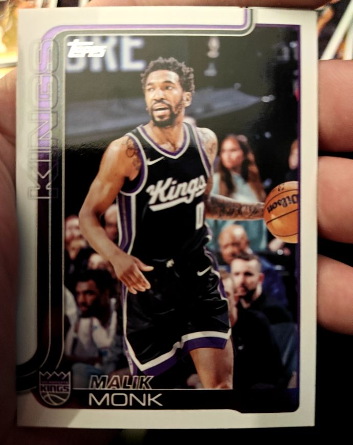 2025-26 Topps #164 Malik Monk — front