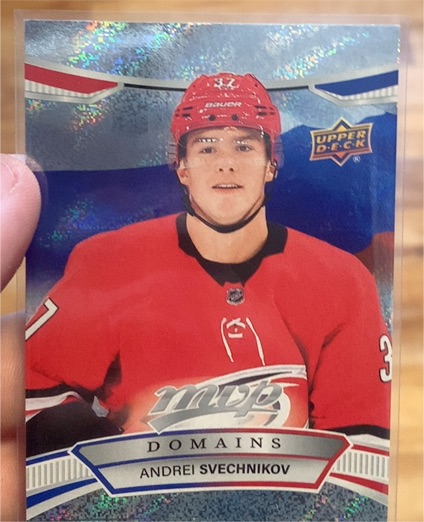 2022-23 Upper Deck MVP #NA-19 Andrei Svechnikov — front