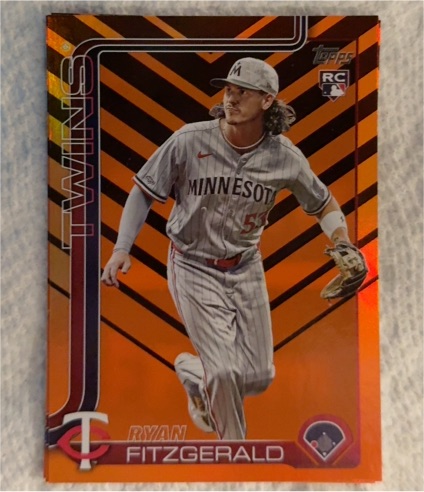 2025 Topps Update #US308 Ryan Fitzgerald — front