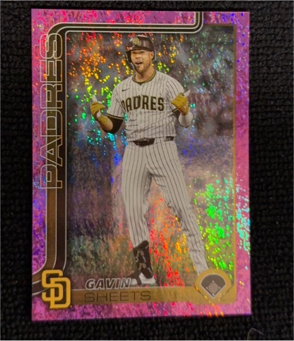 2025 Topps Update #US225 Gavin Sheets — front