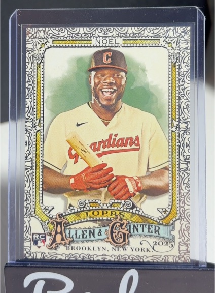 2025 Topps Allen & Ginter #77 Jhonkensy Noel — front