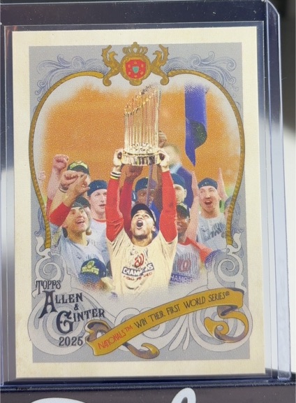 2025 Topps Allen & Ginter #SV-6 Juan Soto Sweet Victory — front