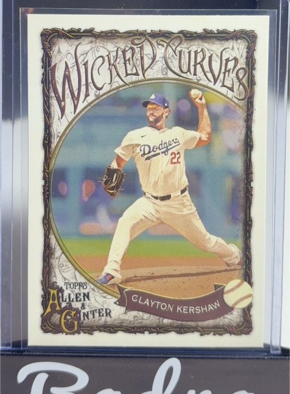 2025 Topps Allen & Ginter #WC-7 Clayton Kershaw — front