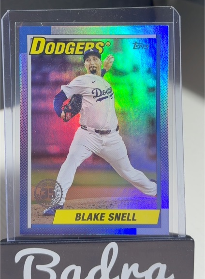 2025 Topps Update #U90-4 Blake Snell — front