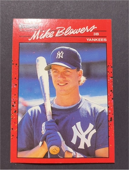 1990 Donruss #656 Mike Blowers — front