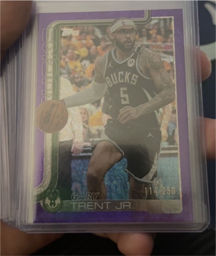 2025-26 Topps #59 Gary Trent Jr. — front
