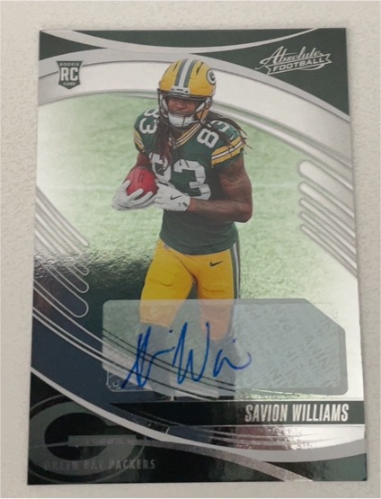 2025 Panini Absolute #174 Savion Williams — front