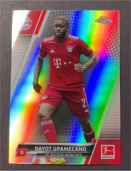 2021-22 Topps Chrome Bundesliga #85 Dayot Upamecano — front