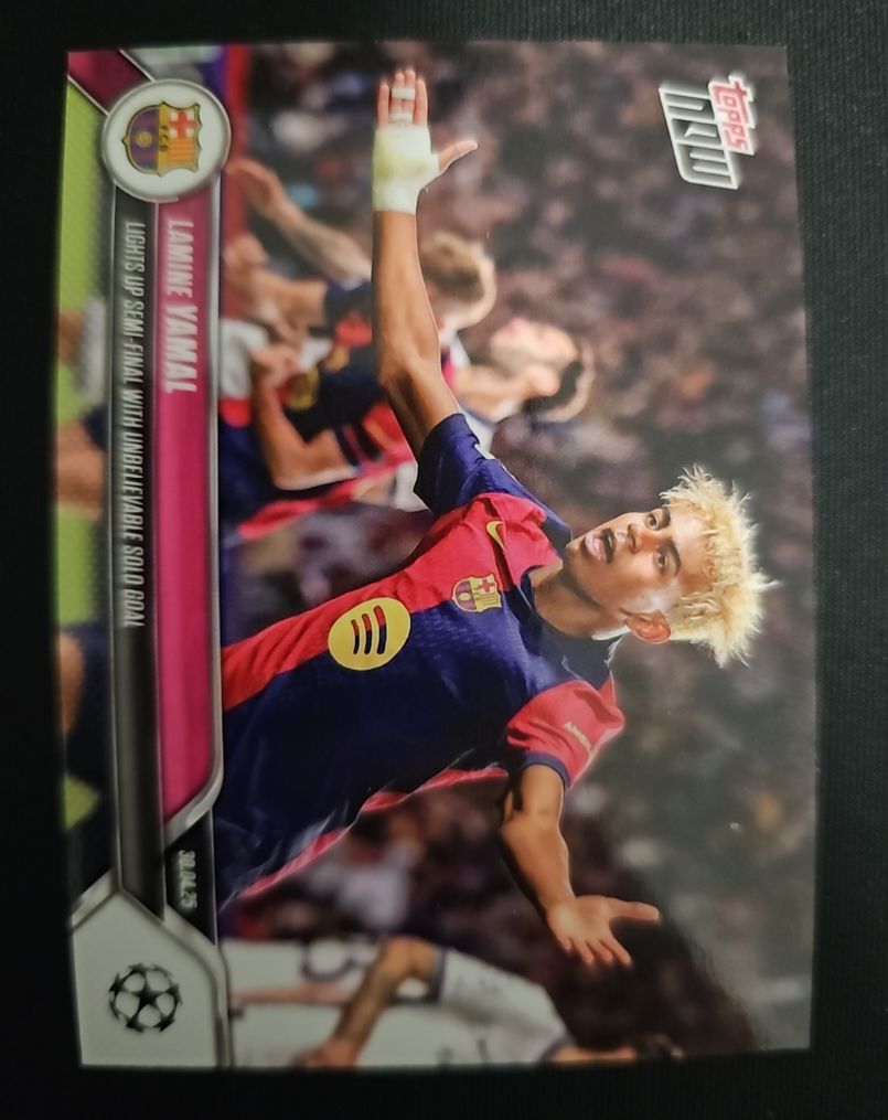 2024-25 Topps NOW Champions League #148 Lamine Yamal — front