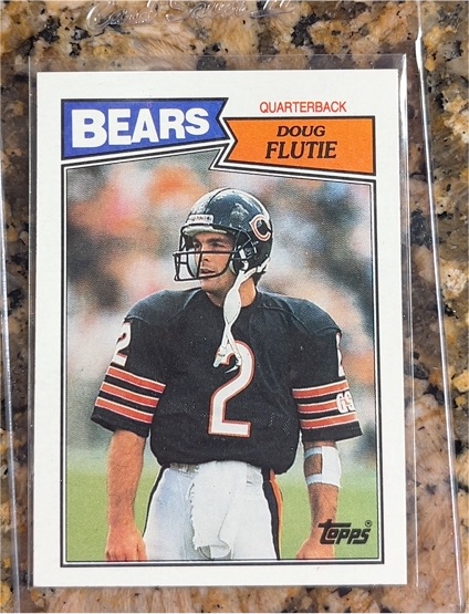 1987 Topps #45 Doug Flutie — front