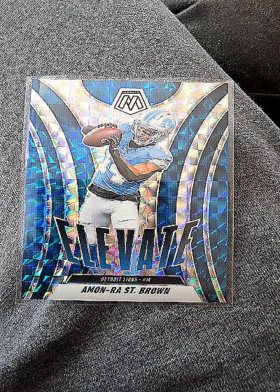2025 Panini Mosaic #15 Amon-Ra St. Brown — front