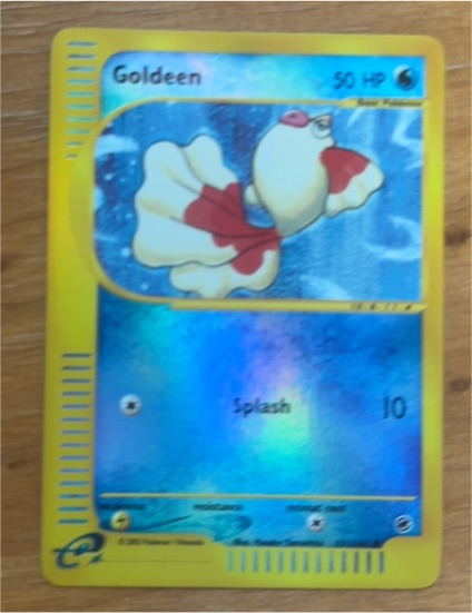 2002 Expedition Base Set #111 Goldeen — front