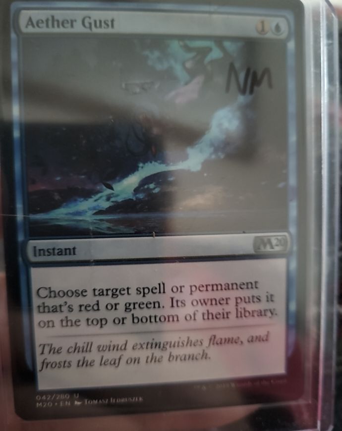 2020 Magic: The Gathering #042 Aether Gust — front