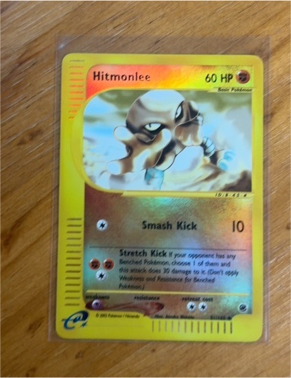 2002 Pokémon Expedition #81 Hitmonlee — front