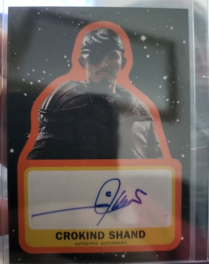 2017 Topps Star Wars Journey to The Last Jedi #A-CR Cecep Arif Rahman — front