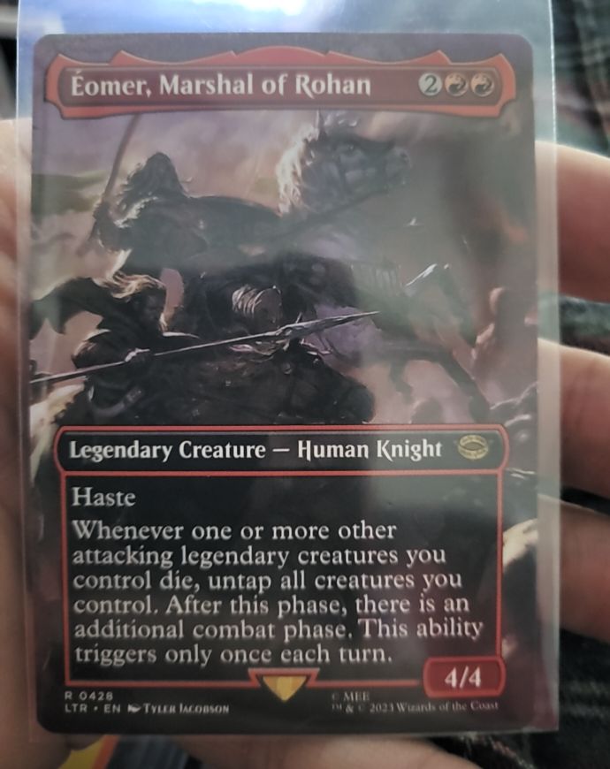 2023 The Lord of the Rings #428 Eomer, Marshal of Rohan — front