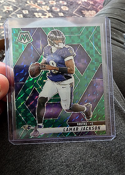 2025 Panini Mosaic #3 Lamar Jackson — front