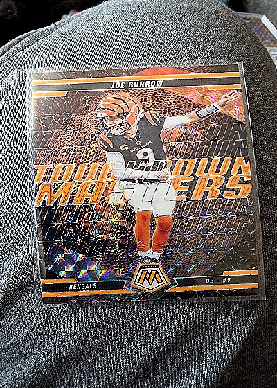 2025 Panini Mosaic #3 Joe Burrow Touchdown Masters — front