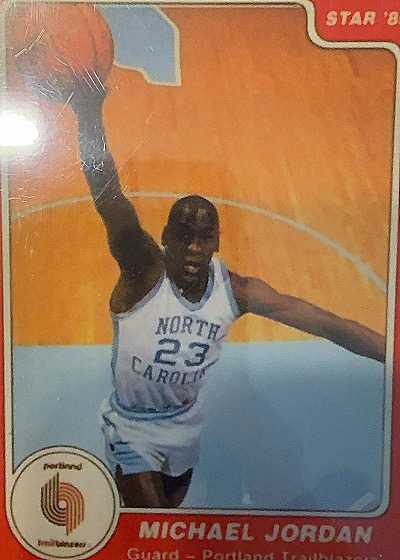 1986 Star #23 Michael Jordan — front
